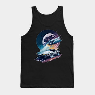 Summer Art DMC DeLorean Tank Top